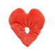 Heart Scrunchie Grenadine