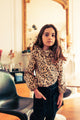 Angele Tunic Corduroy Leopard Beige