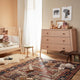 Linea 3-Drawer Dresser Beech