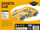Sports Car Metal Construction Set (226 pcs)