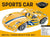 Sports Car Metal Construction Set (226 pcs)