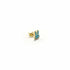 Earrings Lollipop Bunny Blue 1 pc