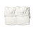 Organic Baby Cot Sheet Pack of 2 Snow