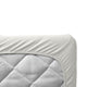 Organic Baby Cot Sheet Pack of 2 Snow