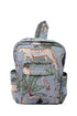 Mini Backpack Blue Grey Jungle