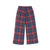 Check Poplin Pant Multicolor