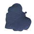 Leaf Pillow Dark Blue