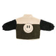 Little Teddy Smiley Jacket Army
