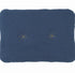 Muslin Pillow Dark Blue