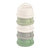 Beaba Formul Milk Container 4 Compartments Cotton White Sage