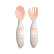 Training Fork & Spoon 2nd Age Old Pink