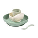 Silicone Meal Set 4 pcs Sage Misty Green
