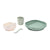 Silicone Meal Set 4 pcs Sage Misty Green