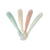 Set Of 4 First Age Silicone Spoons Natural