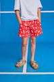 Toni Swimshorts Sea Life Chili Red
