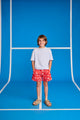 AO76 Toni Swimshorts Sea Life Chili Red SMOL, Middle East