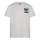 AO76 Mat T-Shirt Palms White 