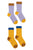 Bicolor Socks Pack Mustard/Lilac