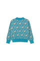 Swans Cardigan Base Cyan