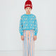 Swans Cardigan Base Cyan