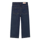 Mini Mushrooms Embroidered Denim Pant Base Denim Dark Wash