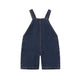 Mini Mushrooms Embroidered Dungaree Base Denim Dark Wash