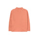 Stripes Rib Mockneck Base Summer Red
