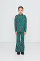 Mini Mushrooms Rib Pant Base Dark Green