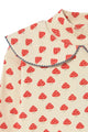 Mini Mushrooms Mockneck Base Ivory
