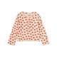 Mini Mushrooms Rib Kids Jacket Base Ivory