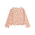 Mini Mushrooms Rib Kids Jacket Base Ivory