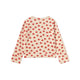 Mini Mushrooms Rib Kids Jacket Base Ivory