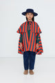 Stripes Cape Base Summer Red Blue