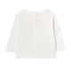 Jump Dog Graphic Baby Tee Base Off White
