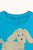 Dog Graphic Baby Tee Base Dark Cyan
