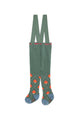 Mushrooms Baby Tights Base Teal