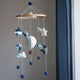 Airplane Mobile Airballoon Kite Dark Blue
