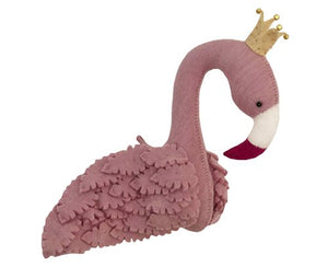 Animal Head Flamingo Dusty Pink