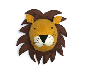 Animal Head Lion Orange