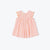 Arsene et les Pipelettes Fluo Striped Baby Dress Pink, SMOL