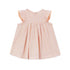 Fluo Striped Baby Dress Pink