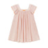Fluo Striped Dress Pink