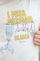 Patch Mermaid T-Shirt Milk