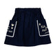 Ruche Skirt Sailor Blue