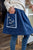 Ruche Skirt Sailor Blue