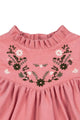 Pauline BB Short Sleeve Dress Rose Baby