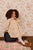 Poupe BB Short Sleeve Dress Coeur Flower