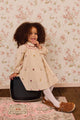 Poupe BB Short Sleeve Dress Coeur Flower
