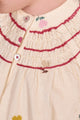 Poupee Short Sleeve Dress Coeur Flower