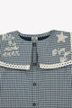 Paulette Short Sleeve Dress Vichy